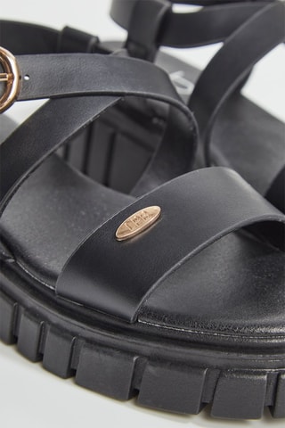 Sandali con tacco Nina - Nero