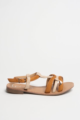 Sandali Deline - Beige e cammello
