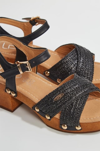 Sandali con tacco Lauretta - Nero