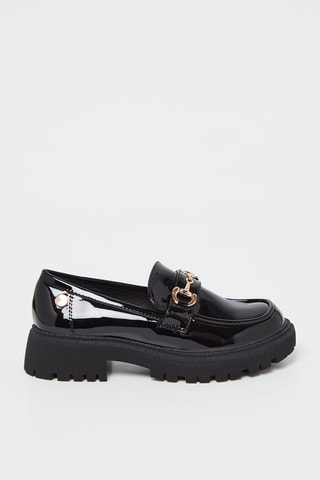 Mocassins vernis Gismonde - Noir