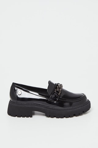Mocassins vernies Eagle - Noir