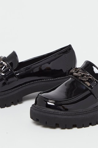 Mocassins vernies Eagle - Noir