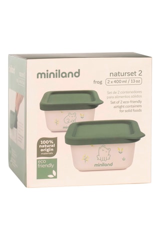 2 contenitori salvafreschezza EcoFriendly - 400 ml.