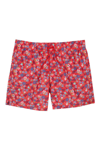 Costume shorts - Rosso