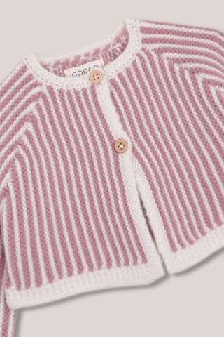 Cardigan in lana merino - Malva