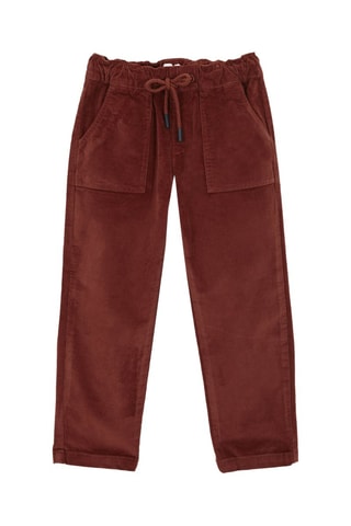 Pantaloni in velluto - Rosso