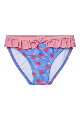 Slip bikini - Azzurro - Rosso, blu e rosa