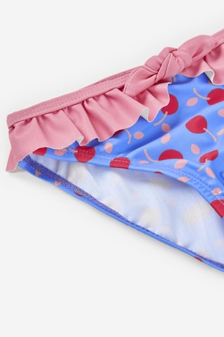 Slip bikini - Azzurro - Rosso, blu e rosa