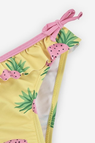 Slip bikini - Giallo - Verde, giallo e rosa