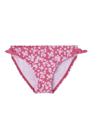 Slip bikini - Rosa - Bianco, verde e rosa