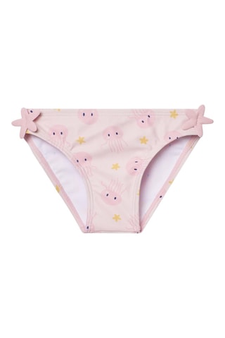 Slip bikini - Rosa chiaro - Nero, giallo e rosa
