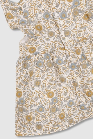 Abito e bloomer in lino - Bianco