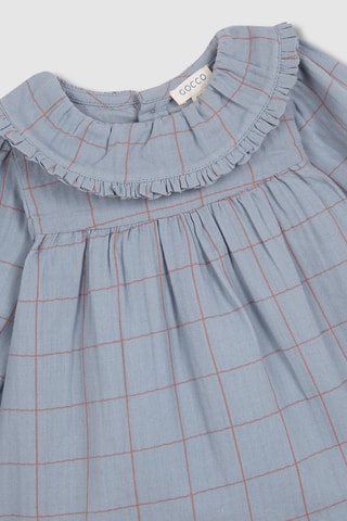 Abito e bloomer - Blu-grigio