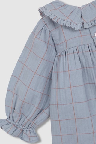 Abito e bloomer - Blu-grigio