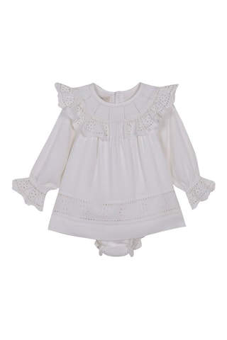 Blusa e bloomer - Bianco