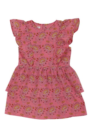 Abito con volant - Rosa