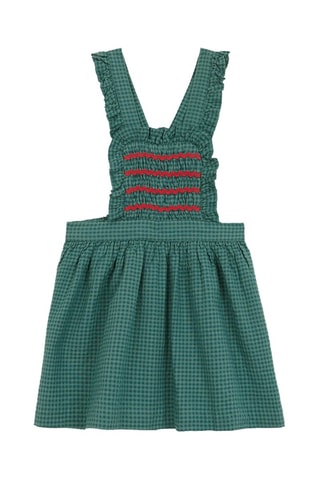Abito-salopette - Verde