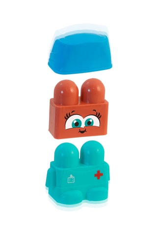 Gioco Super Blocks Hospital - 21 pezzi - Da 18 mesi