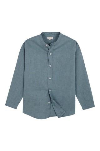 Camicia in lino - Verde