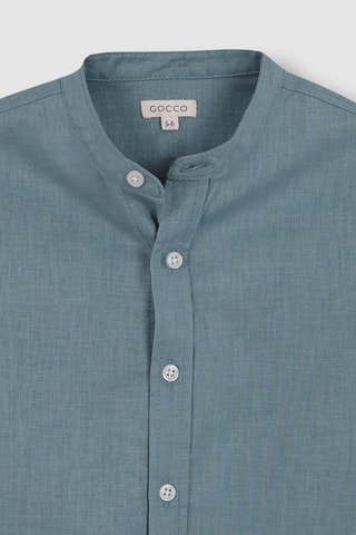 Camicia in lino - Verde