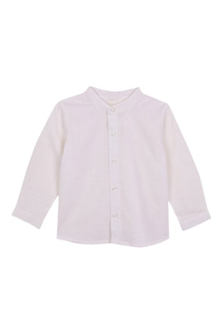 Camicia in lino - Bianco