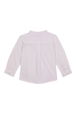Camicia in lino - Bianco
