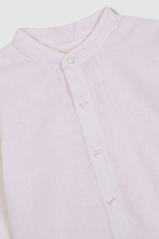 Camicia in lino - Bianco
