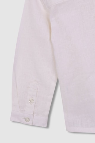 Camicia in lino - Bianco