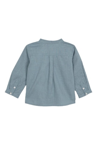Camicia in lino - Verde