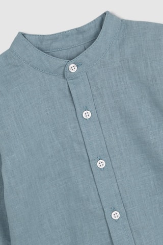 Camicia in lino - Verde