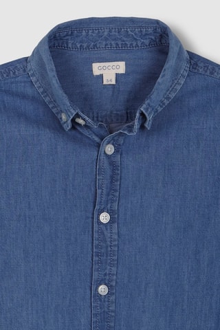 Camicia in jeans - Blu