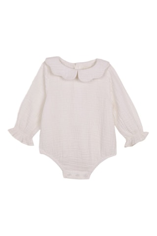 Camicia a body - Bianco