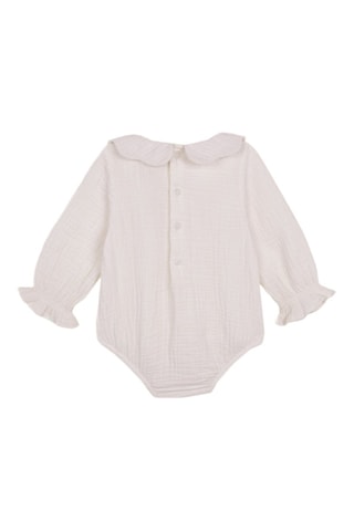 Camicia a body - Bianco
