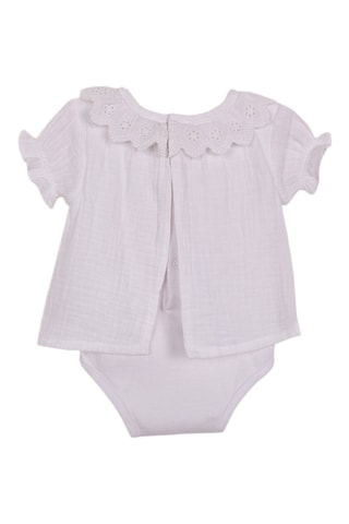 Camicia a body - Bianco