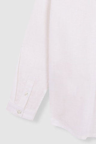 Camicia in lino - Bianco