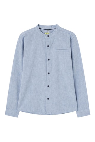 Camicia - Celeste - Blu