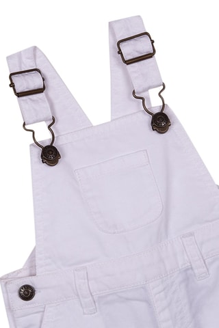 Salopette corta - Bianco