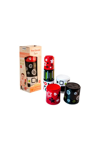 First senses: Cups - 6 pezzi - Da 9 mesi