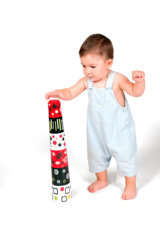 First senses: Cups - 6 pezzi - Da 9 mesi