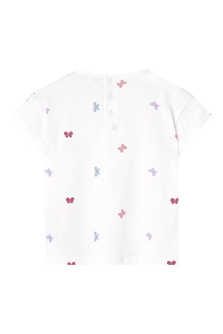 T-shirt - Ecrù - Bianco, rosso e verde
