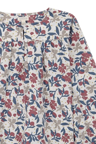 Blusa - Bianco, blu e rosso