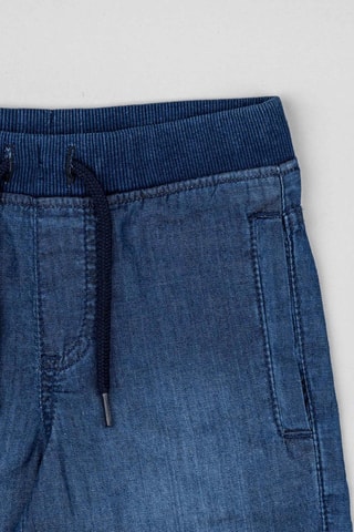 Shorts in jeans - Navy - Blu