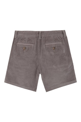 Shorts in velluto - Grigio