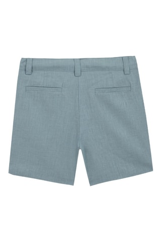 Shorts in lino - Verde