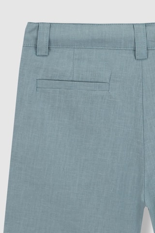 Shorts in lino - Verde