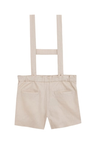 Shorts in lino - Beige
