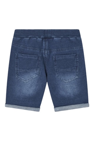 Shorts in jeans - Navy - Blu
