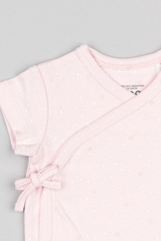 T-shirt e bloomer - Rosa - Bianco, giallo e rosa