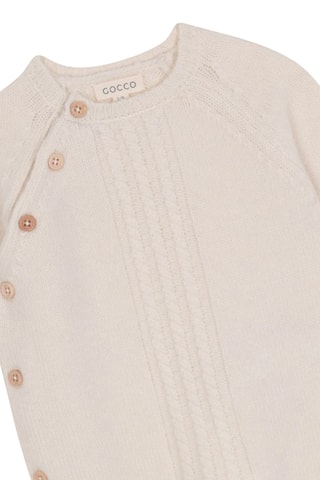Tutina in lana merino - Ecrù