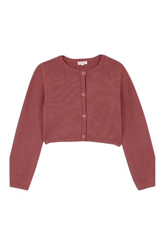 Cardigan - Rosa scuro